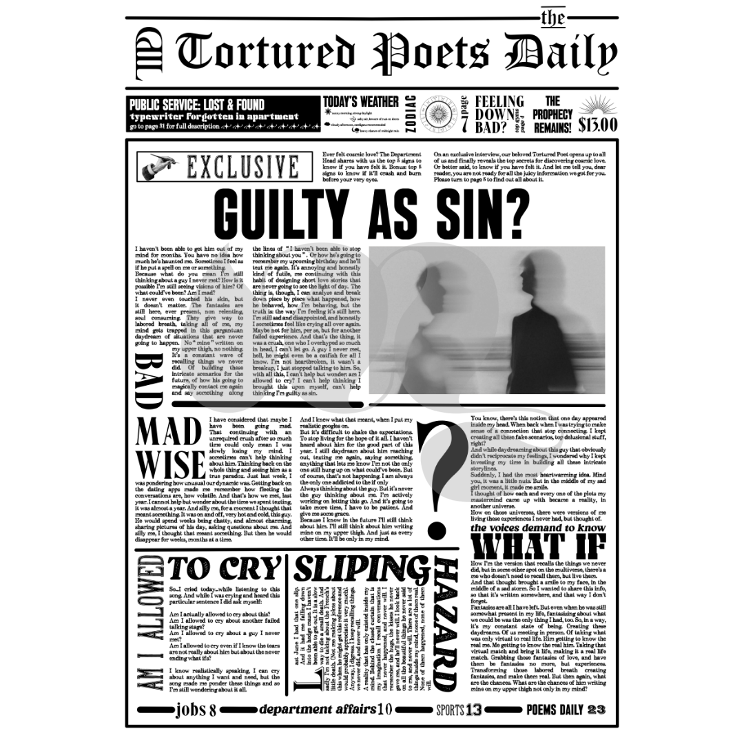 Guilty As Sin? Diseño Digital